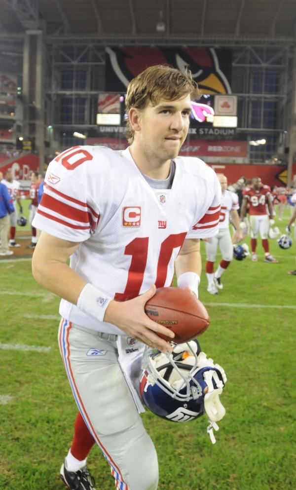 Eli Manning is a two-time Super Bowl champion.