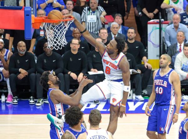 OG Anunoby's dunk electrified the Knicks.