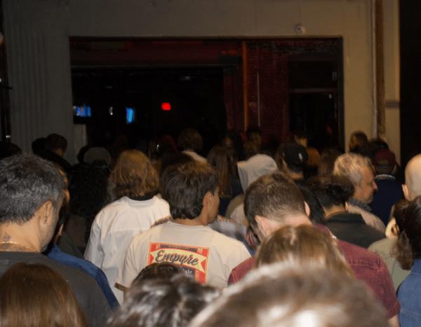 The indoor entrance to the Knockdown Center.